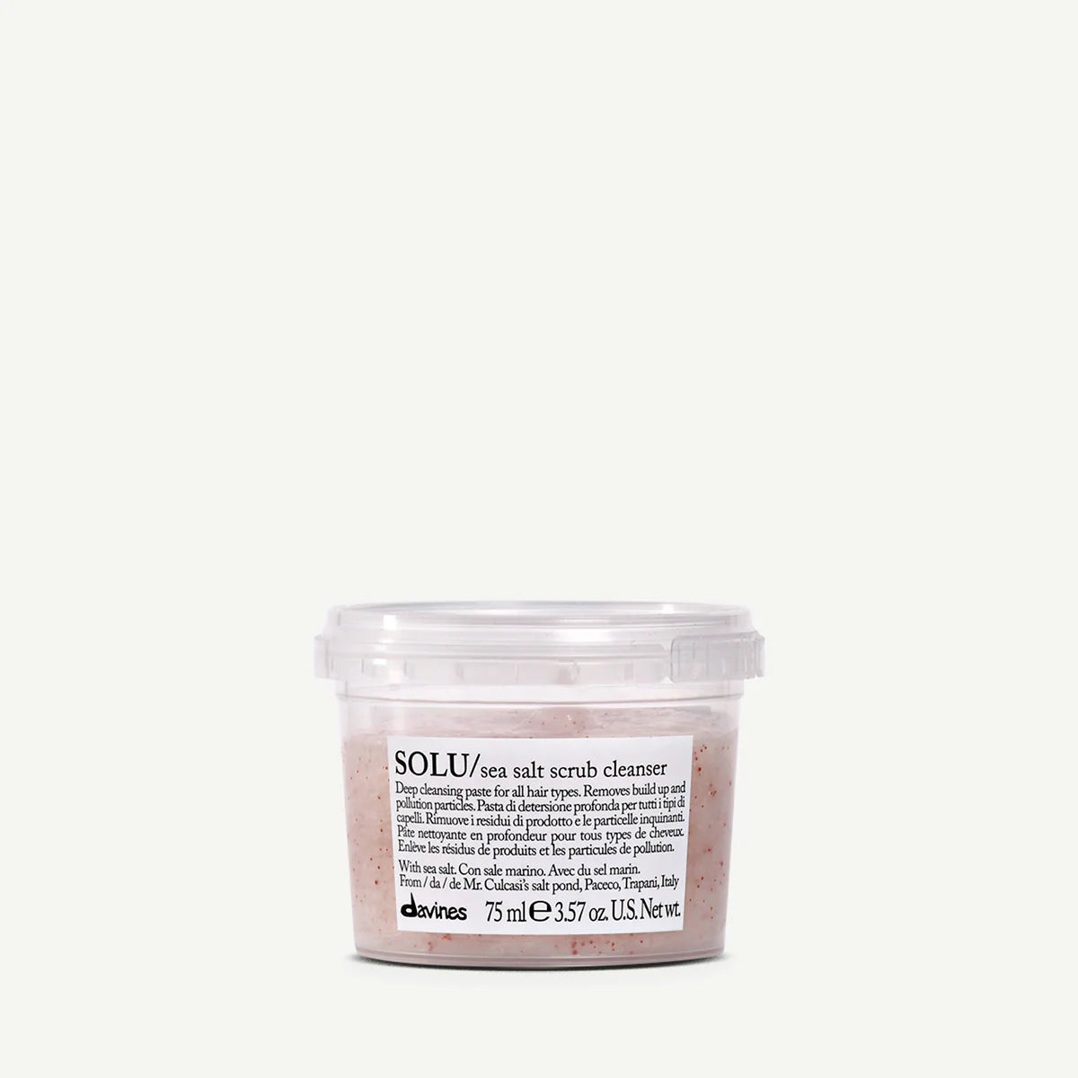 Davines Solu Sea Salt Scrub Travel Size