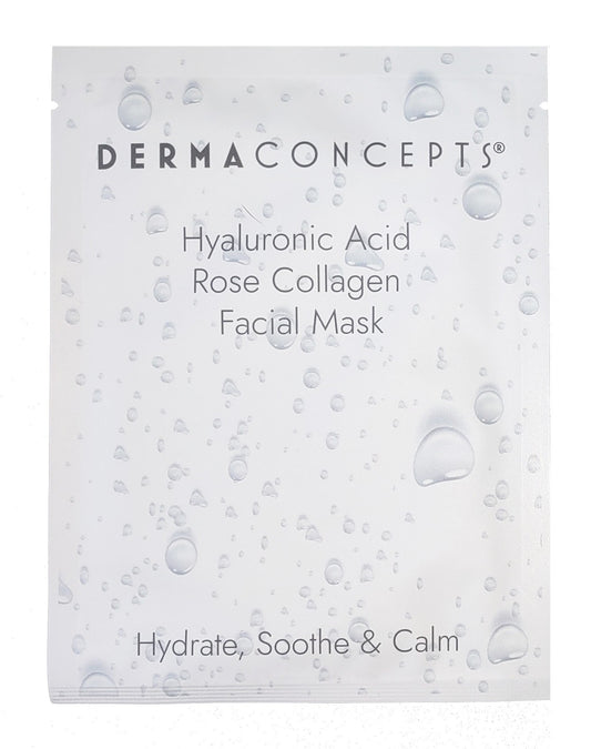 Hyaluronic Acid Rose Collagen Facial Mask